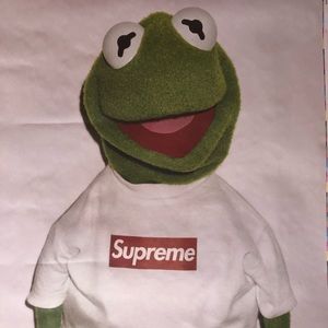 Supreme Kermit poster - not for sale